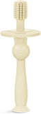 haakaa Infant Toothbrush, Easy to Hold 360° Baby Toothbrush for 6month+ Infants, 1pc (Cream)
