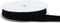 Velvet Ribbon 15 Yards 1 Inch Single Face Black, Perfect for Wedding, Gift Wrapping, Christmas Wreath, Hair Bows &