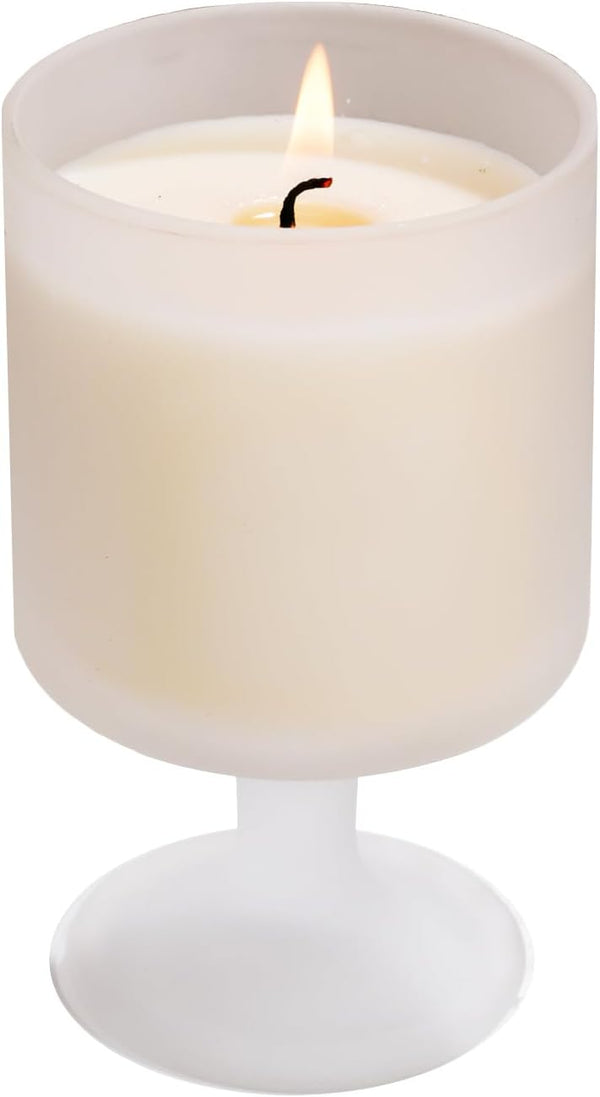 REKMO AMOY LANGYE Luxury Lemon, Citrus, Basil Scented Soy Candles for Home - Non Toxic,