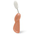 RADIUS Big Brush Toothbrush with Replaceable Head, Left Hand, Soft Coral Sparkle, BPA Free, ADA Accepted