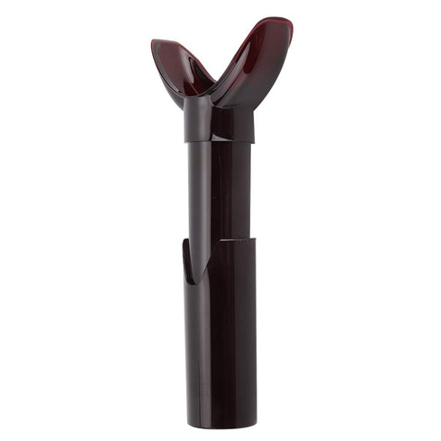 Portable Lip Plumper Device, Lip Vacuum Suction Tool for Manual Enhancement, Dark Red Beauty Accessory