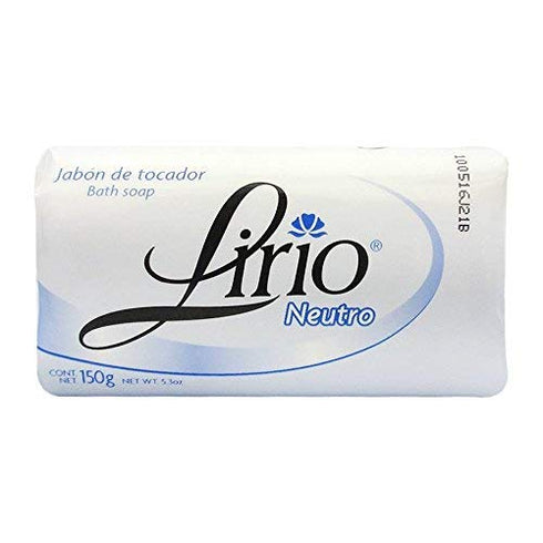 Jabon Neutro Neutral Soap Lirio for Facial Use, Pack of 2 with Crema la Milagrosa and Tia Mana
