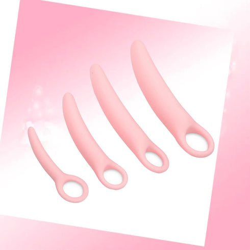 Lyniya 4-Pack Set Silicone Pelvic Floor Muscle Dilator Trainer