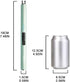 ARECTECH Electric Candle Lighter with Type-C Cable, Rechargeable Plasma Arc Lighter for Camping