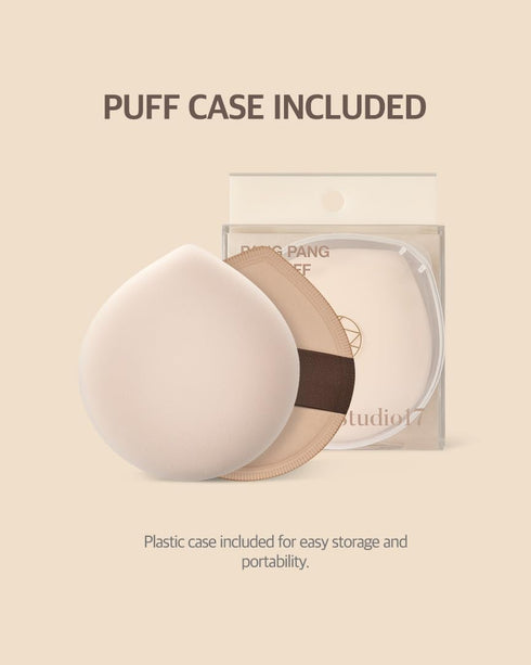 PangPang Korean Makeup Sponge Puff, 2.2 Inch Fluffy Cushion Puff for Foundation and Powder