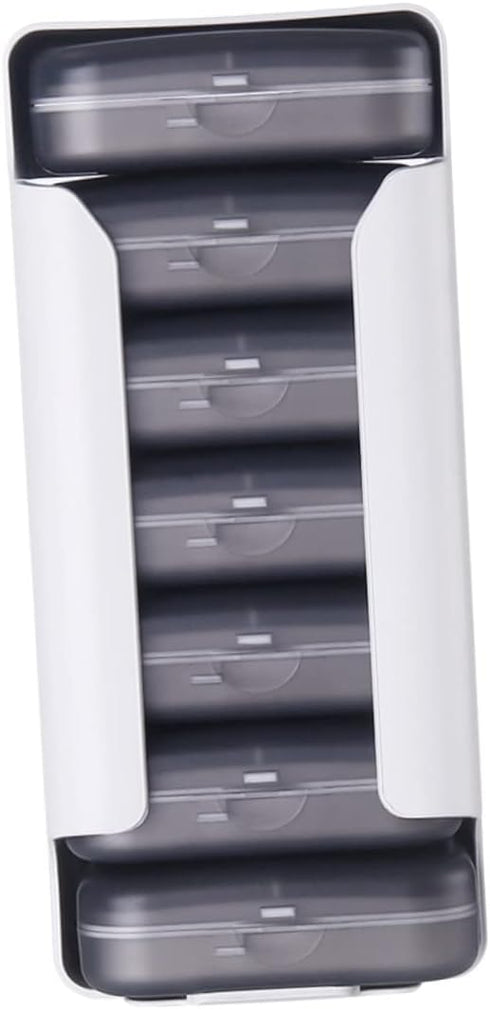Set Travel-Friendly Pill Organizer - Daily Medication Storage in Random Colors