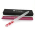 Premium Glass Nail File with Case - Professional Crystal Fingernail Files Perfect Manicure Set for Women Men Kids (Pink)