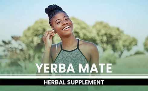 Yerba Mate (365 Capsules) by PURE ORIGINAL INGREDIENTS - No Fillers, Always Pure