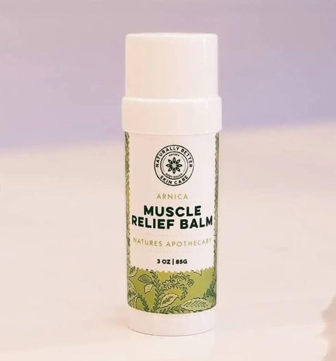 All-Natural Arnica Muscle Balm, Plant-Based Topical Relief for Swelling & Bruising, Made in USA