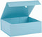 Large Gift Box, 13.5x11.8x4.7 Inches, Blue Gift Boxes with Magnetic Closure Lid for Luxury Gift Packaging