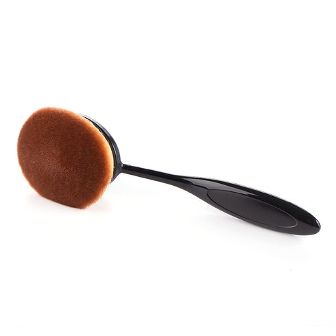 Yoseng Oval Foundation Brush, Large Toothbrush Makeup Brush for Fast Flawless Application of Liquid Cream Powder