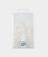KISS Press On Nails, Full-Cover, Short Square, Clear, Squoval Shape, 100 Nails & 3g Glue Included