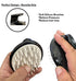 G.B.S Hair Scalp Massager Shampoo Brush, Soft and Flexible Silicone Bristles, Hair Care Tool for Women Men Daily Grooming, Pack of 3, Black
