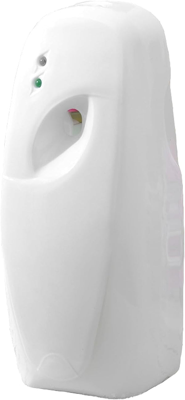 Automatic Air Freshener Spray Dispenser, Bathroom Restaurant Wall Mounted or Free Standing, White