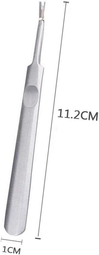 Professional Stainless Steel Cuticle Pusher Trimmer, Nails Cleaner Scissors Remover Nipper Clipper