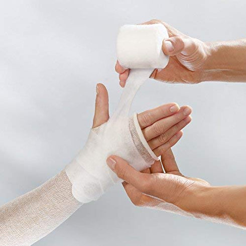 Lohmann & Rauscher Cellona Synthetic Padding, 4 Rolls, 3.9" x 4 yards, Latex Free for Compression Bandages