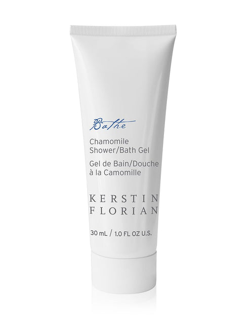 Kerstin Florian Chamomile Shower Gel - Travel Size, Moisturizing Natural Body Wash for Normal to Sensitive Skin, Gentle Aromatherapy with Hydrating Botanicals, 1 fl oz