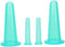 Tnyvm 4Pcs Green Massage Cupping Set Silicone Mini Facial Cups Face Massager Helper