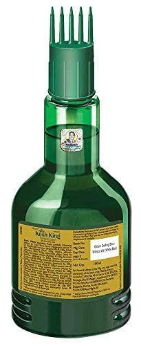 Ayurvedic Hair Oil with Bhringraj & Amla, Herbal Oil for Hair Growth, 3.38 Fl Oz