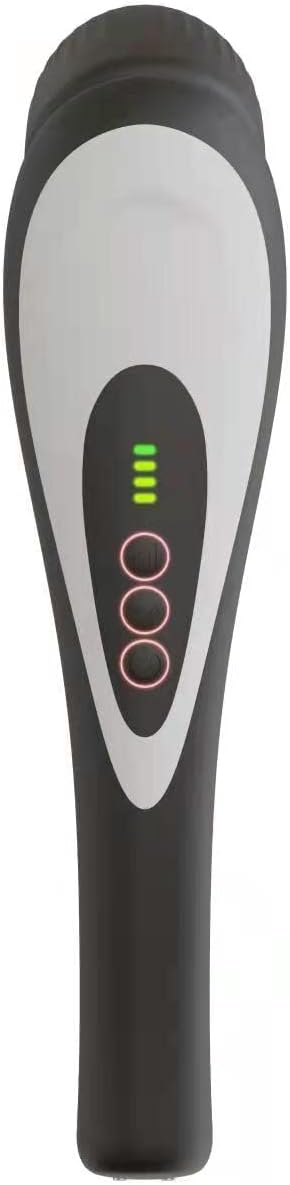 Rechargeable Personal Hand Held Deep Tissue Vibrating Massager for Muscles, Back, Foot, Neck -Cordless Electric