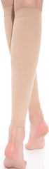 XuoAz Calf Compression Sleeves for Women Men - Footless Compression SocksToeless Leg Sleeve Compression Stocking