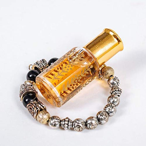 Swiss Arabian Fez 12mL | Artisanal Hand Crafted Attar Style Cologne for Women & Men | Gift/Party Favor Body Oil