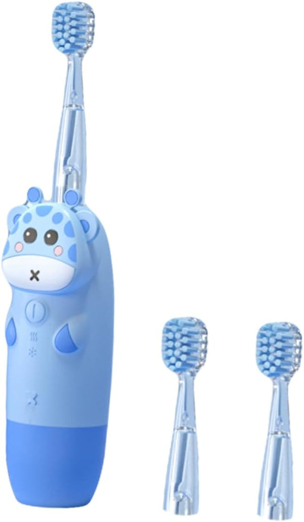 Boy Girl Electric Toothbrush Set Sonic Vibrating Toothbrush for Boy Girl Ergonomic