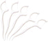 100 PCS White Dental Floss Picks, Clean Floss Picks for Oral Care
