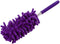 Microfiber Mini Duster Cleaning Brush: Extendable Handle for Indoor Home Ceiling Cleaning (Purple)