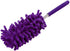 Microfiber Mini Duster Cleaning Brush: Extendable Handle for Indoor Home Ceiling Cleaning (Purple)