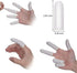 Cuttte Approx. 330 PCS Medium Latex Finger Cots, Disposable Finger Gloves Protectors, Thumb Covers for Fingertips