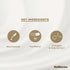 WELLDERMA Sapphire Collagen Face Mask - 4EA Premium Overnight Hydrogel Mask for All Skin Types with Niacinamide