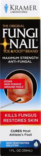 Fungi-Nail Anti-Fungal Liquid Solution, Kills Fungus That Can Lead to Nail & Athlete's Foot with Tolnaftate & Clinically Proven to Cure and Prevent Fungal Infections 1 Fl Oz (Pack of 1)