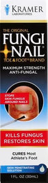 Fungi-Nail Anti-Fungal Liquid Solution, Kills Fungus That Can Lead to Nail & Athlete's Foot with Tolnaftate & Clinically Proven to Cure and Prevent Fungal Infections 1 Fl Oz (Pack of 1)
