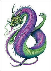Large Dragon Ink Temporary Tattoos - 30 Sheets for Party Favor/Activity, Series 3