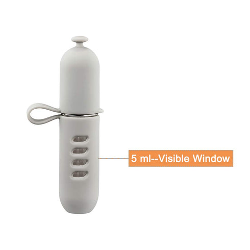 Yeejok 5ml Refillable Perfume Atomizer, TSA-Approved Portable Mini Empty Cologne Spray Pump Bottle for Men and Women -