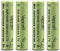 CBB Vapcell 10440 Rechargeable AAA Lithium Battery 3.7V 320mAh 4 Pack
