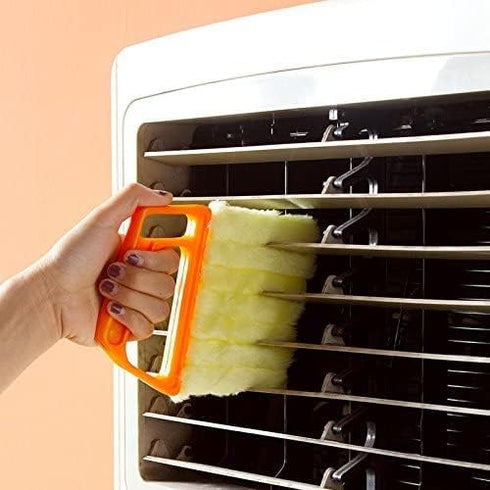 IncCover 2Pack 7pcs Mini-Blind Cleaner Shutters- Window Blind Brush Cleaning, Blind Slat DUST CLENER Tool Air