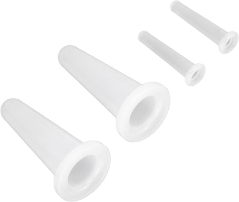 Juroicessry 4Pcs Set Transparent Massage Cupping Silicone Mini Facial Cups Face Massager Helper Skin Care Neck Back