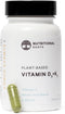 Plant Based Vitamin D3 K2, 5000 IU D3, Probiotics, Algal Omega 3 DHA, Organic Food Blend, Vegan, 30 ct