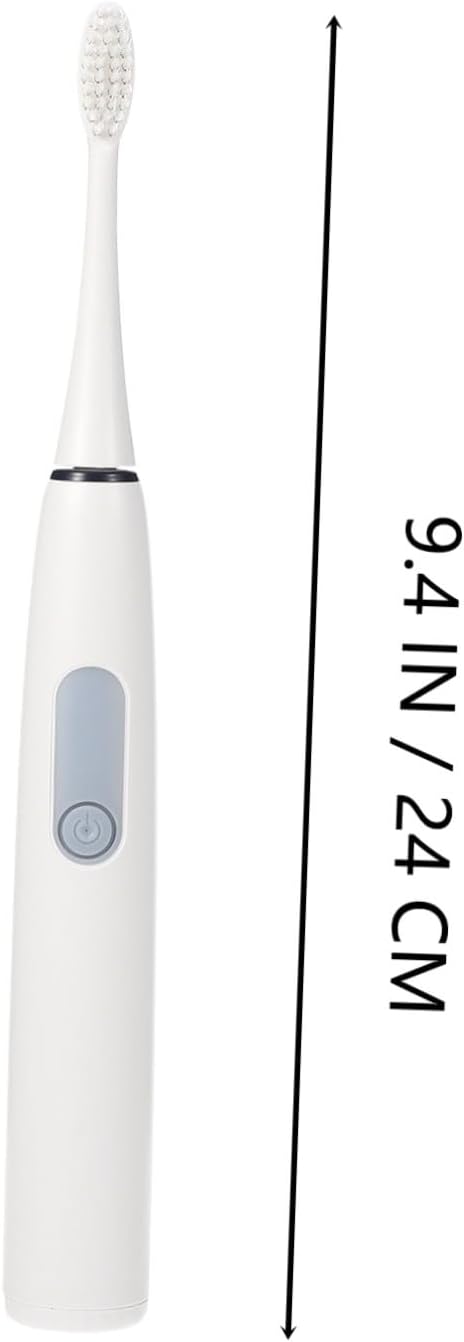 Set FRCOLOR Waterproof Electric Toothbrush for Adults Soft Bristle Rechargeable Toothbrush Timer for Effective Oral