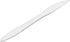1,000 Plastic Disposable Knives, Bulk Black Medium Weight Disposable Silverware Cutlery Knife
