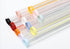 JOSON 20 Sheets Colored Border Transparent Waterproof Wrapping Paper, DIY Handicrafts, Gift Packaging 22.8"