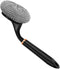 OUNONA Long Handle Kitchen Dish Scrub Brush for Pans and Pots, Black