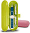 Nincha Plastic Electric Toothbrush Travel Case for Oral-B Pro Series, 2 Packs (Green & Pink)