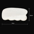 MObyat 1Pcs White Jade Crystal Energy Stone Traditional Guasha Board for Body Shoulder Neck Back Massage (Color :