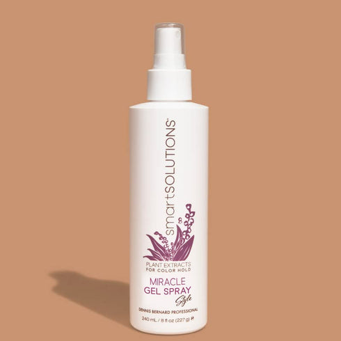 smartSOLUTIONS Miracle Gel Spray, 8 oz | Non-Flake | 24-Hour Hold | Paraben-Free