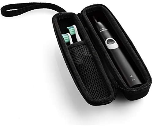 caseling Hard Toothbrush Travel Case for Philips Sonicare Protective Clean 4100, Portable Holder with Easy Grip Strap