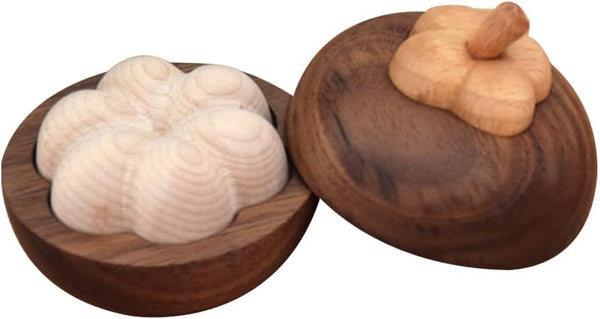 Wood Essential Oil Diffuser for Home Decor, Passive Non-Electric Diffuser, Coffee Color