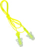 Peltor Sport Tri-Flange Corded Reusable Earplugs, 3 Pair, NRR 26 dB, Comfortable Fit, Neon Yellow